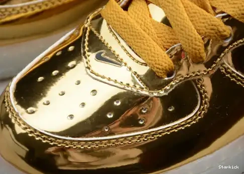 WB Air Kids Mid Metallic Force 314197-8100 1 Gold Nike 0502